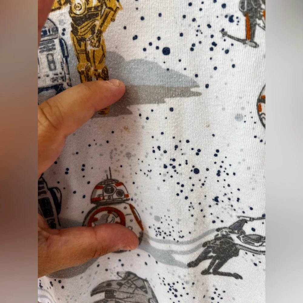 Pottery Barn Kids‎ x Star Wars Pajamas Top Long Sleeve Shirt Toddler Size 2T
